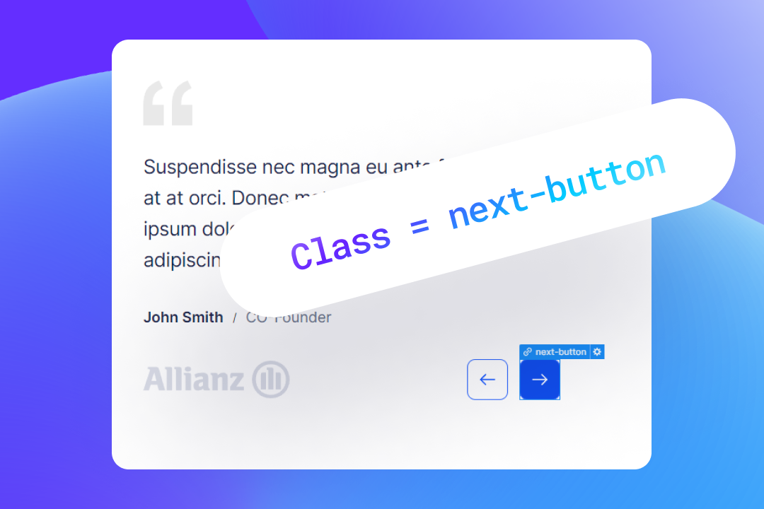 How to Add Custom Slider arrows to a Webflow Slider Flowbase